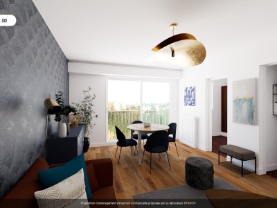 APPARTEMENT T2 - DIJON btiment 1 - 48,54 m2 - VENDU