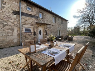 Maison en pierres, grange attenante, grand terrain A VENDRE - BEAUMONT SUR GROSNE - 135 m2 - 255�000�&euro;