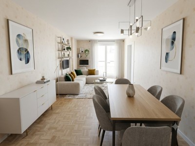 Appartement 2 Chambres ascenseur Garage Cave A VENDRE - AUXONNE - 80.86 m2 - 114 000 €
