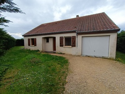 Maison de plain pied avec 3 chambres et garage - BRAZEY EN PLAINE - 93,2 m2 - VENDU