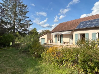 MAISON AVEC GRAND JARDIN ET TANG A VENDRE - LA CHAPELLE DE BRAGNY - 125 m2 - 274000 €