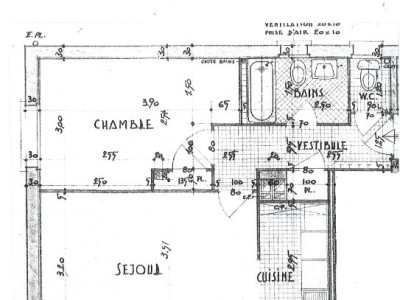 APPARTEMENT T2 A VENDRE - CHALON SUR SAONE - 43 m2 - 42000 €