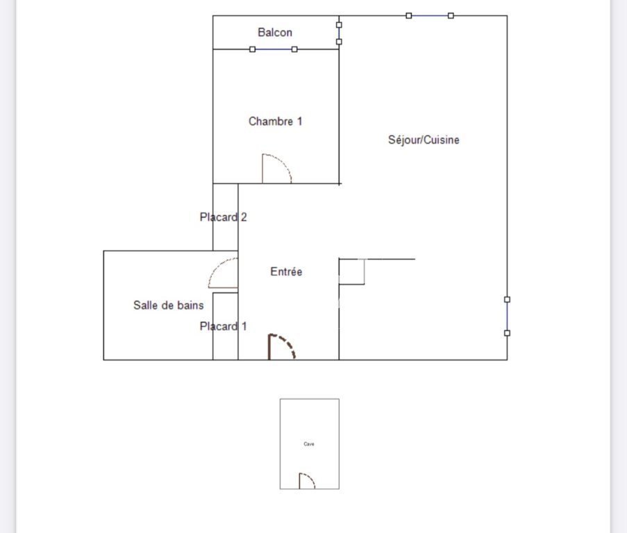 APPARTEMENT T2 - DIJON TIRE PESSEAU - 45.52 m2 - 78�000�&euro;