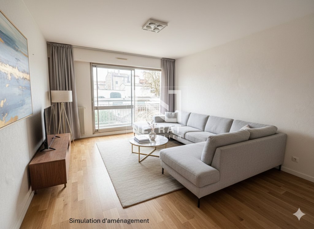 Appartement 4 pi�ces traversant - MACON - 66.07 m2 - VENDU