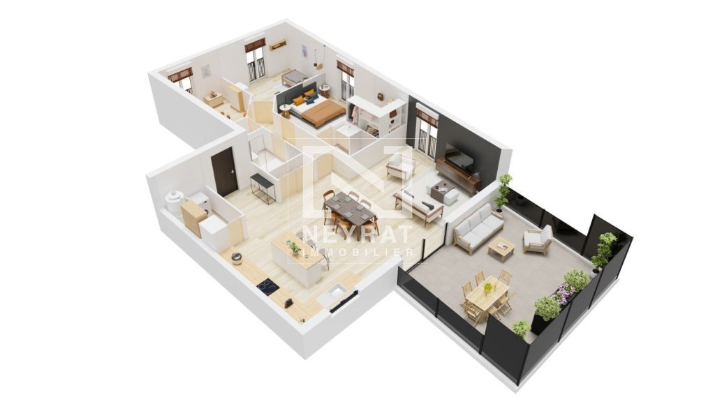 APPARTEMENT T4 - CHALON SUR SAONE - 113.45 m2 - 374�000�&euro;