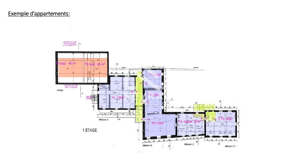 APPARTEMENT T4 NEUF - CHALON SUR SAONE - 105 m2 - Prix : nous consulter