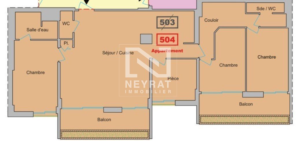 Dijon : T5 94,6 m²