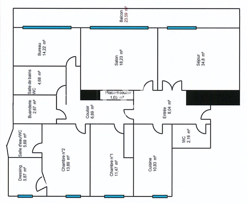 DIJON HYPER CENTRE- PLACE SAINT BÉNIGNE A VENDRE - DIJON Hyper Centre ville - 140.47 m2 - 495 000 &euro;